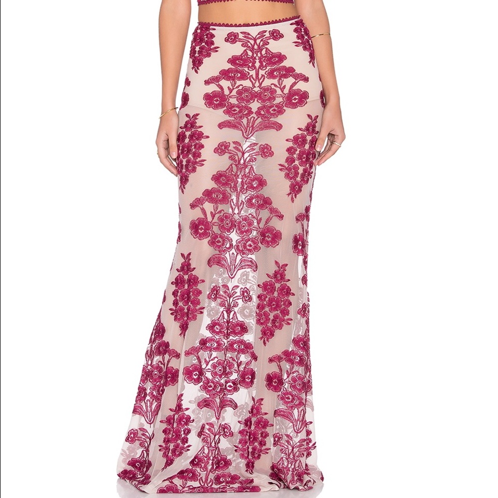 For love & lemons temecula maxi skirt